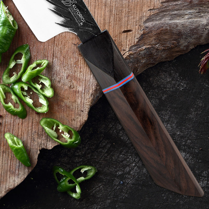 KOKUTAN - Set de 8 couteaux de chef